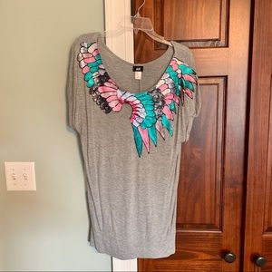 H&M Sequin tee